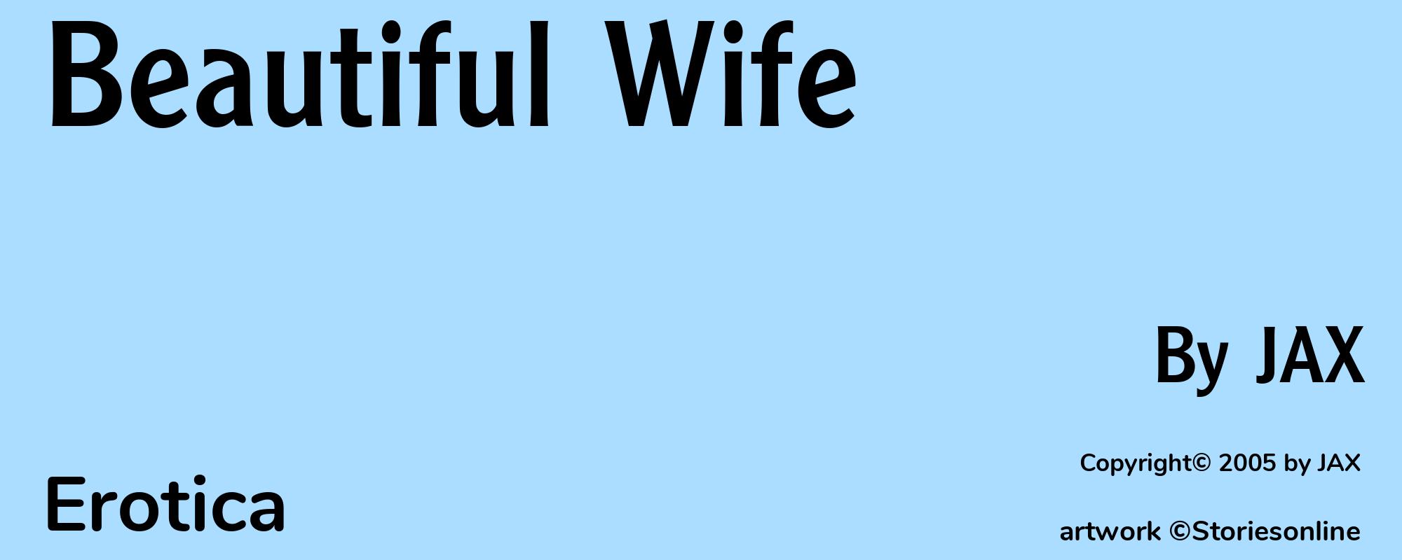 Beautiful Wife - Cover