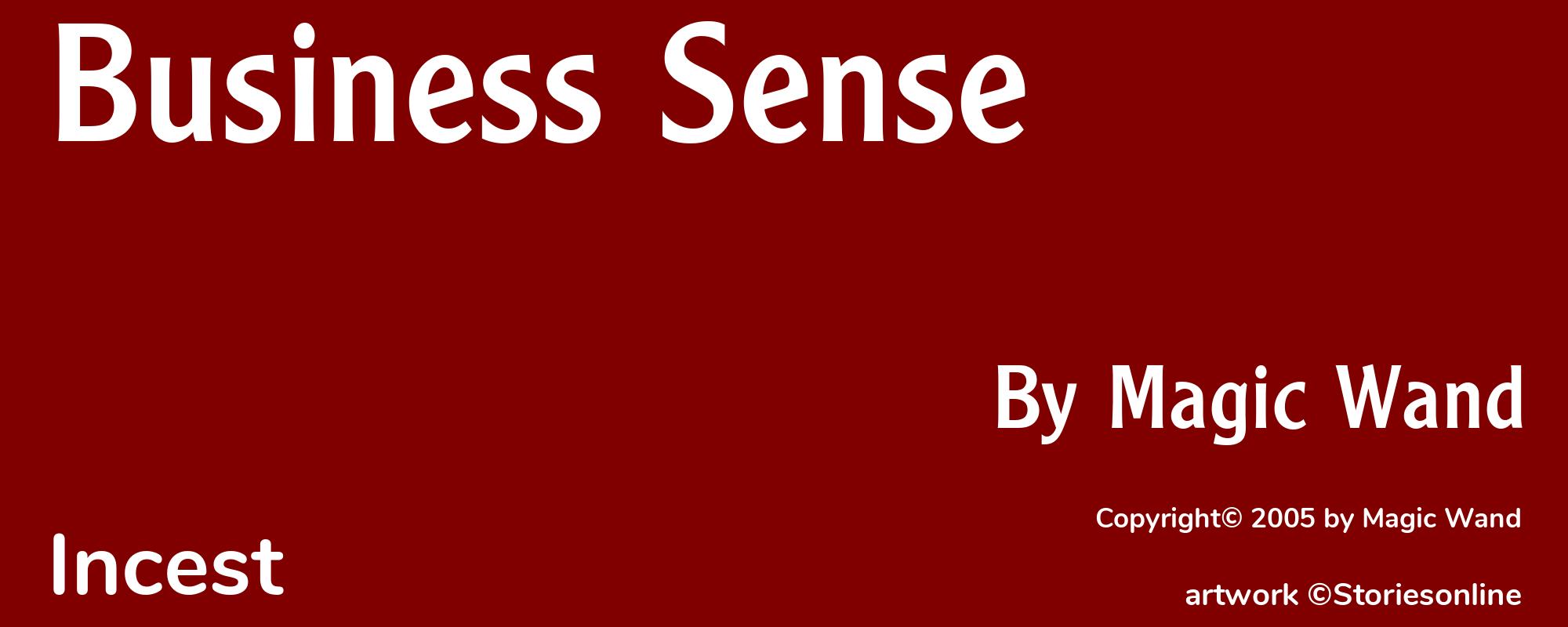 Business Sense - Cover