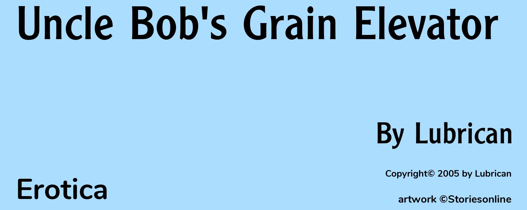 Uncle Bob's Grain Elevator - Cover