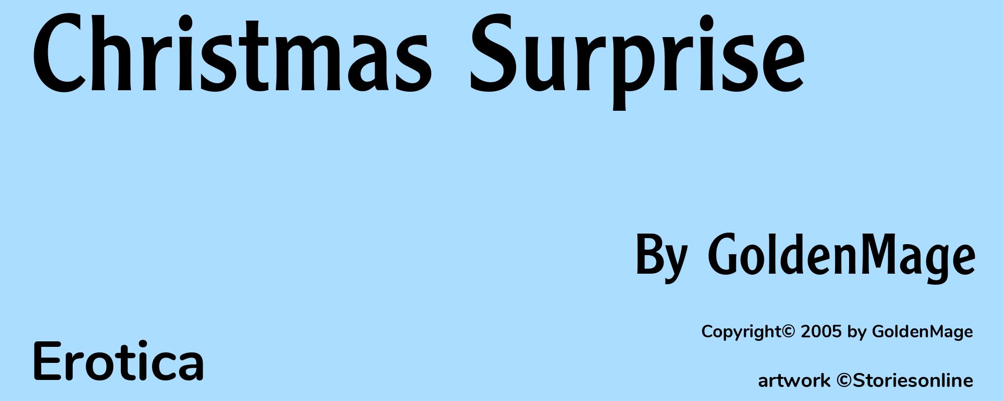 Christmas Surprise - Cover