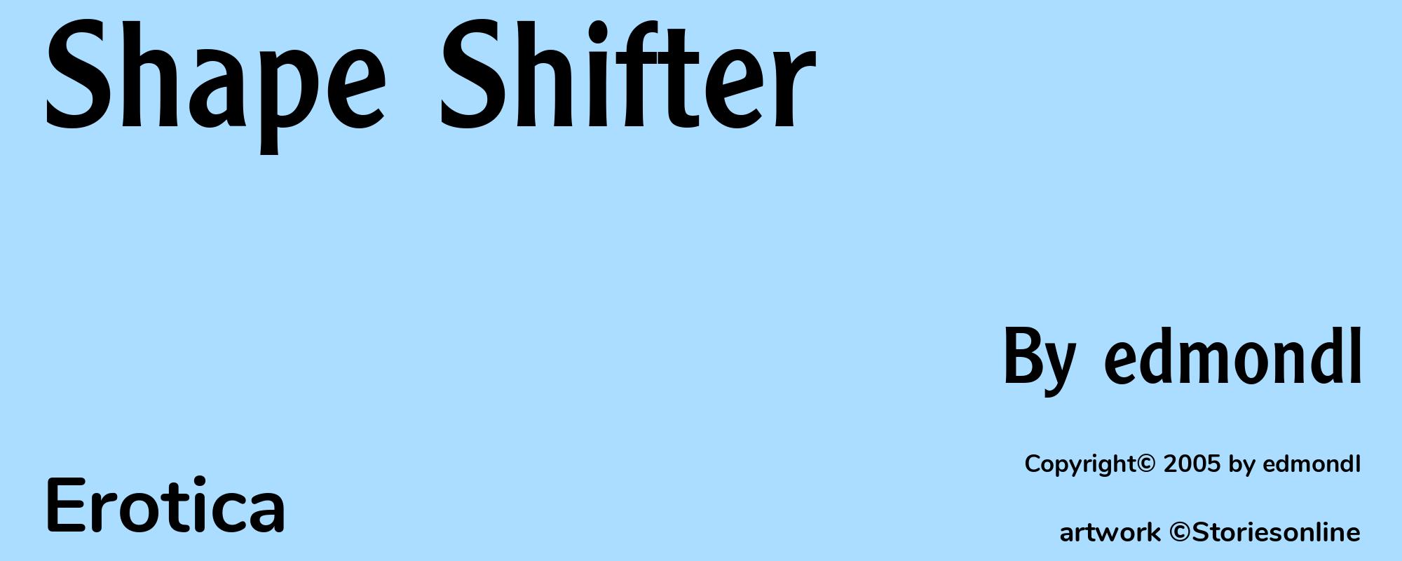 Shape Shifter - Cover