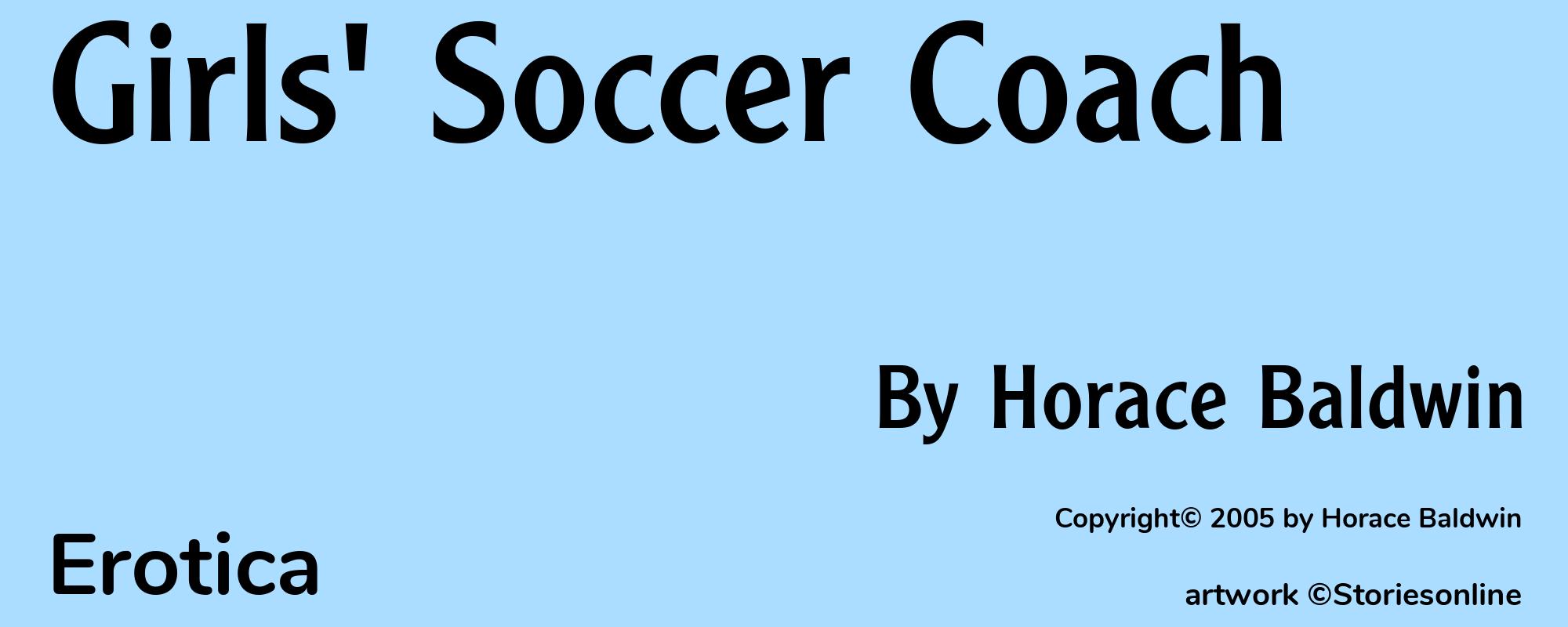 Girls' Soccer Coach - Cover