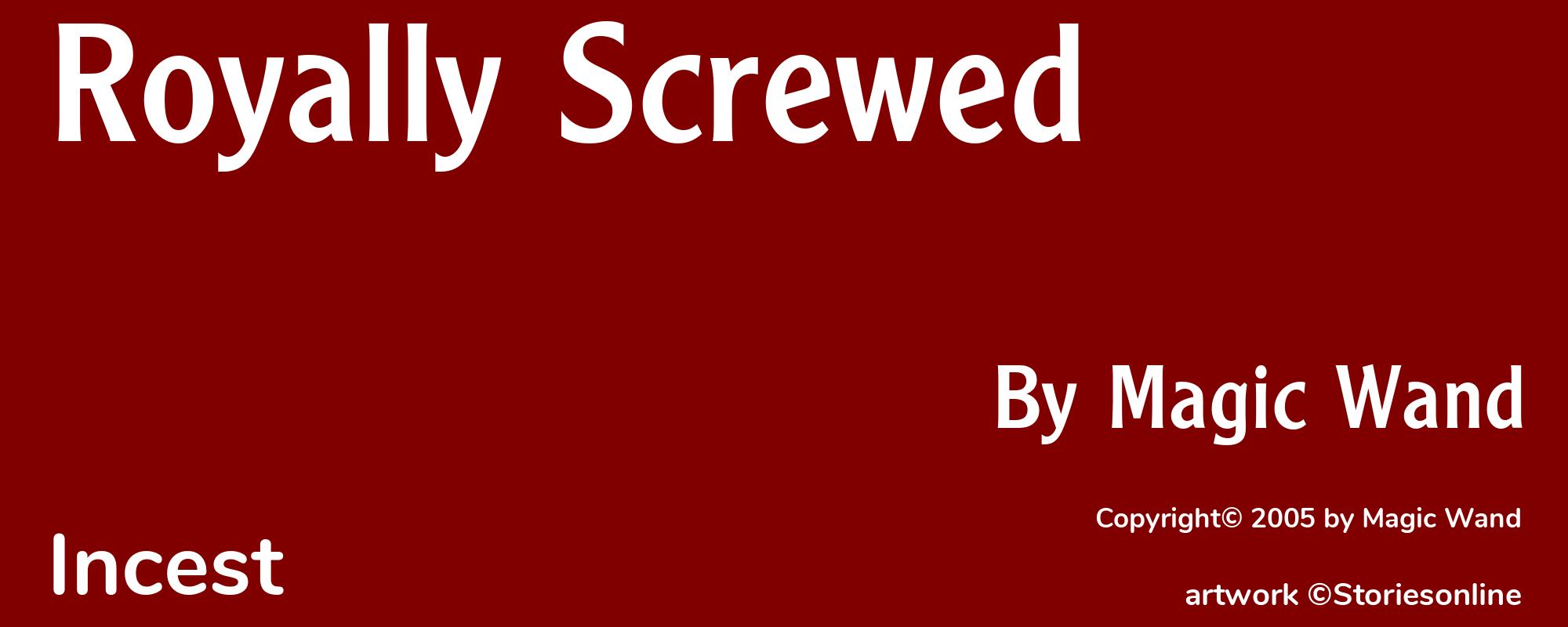 Royally Screwed - Cover