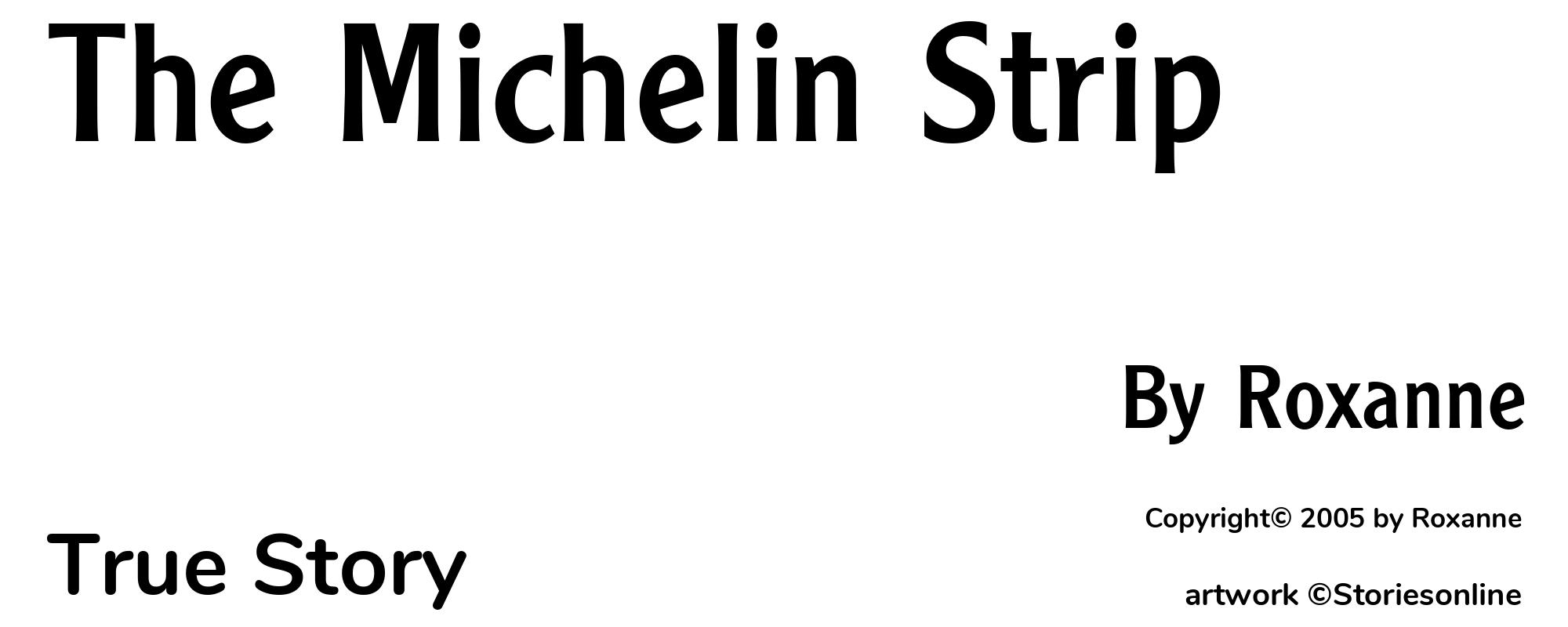 The Michelin Strip - Cover