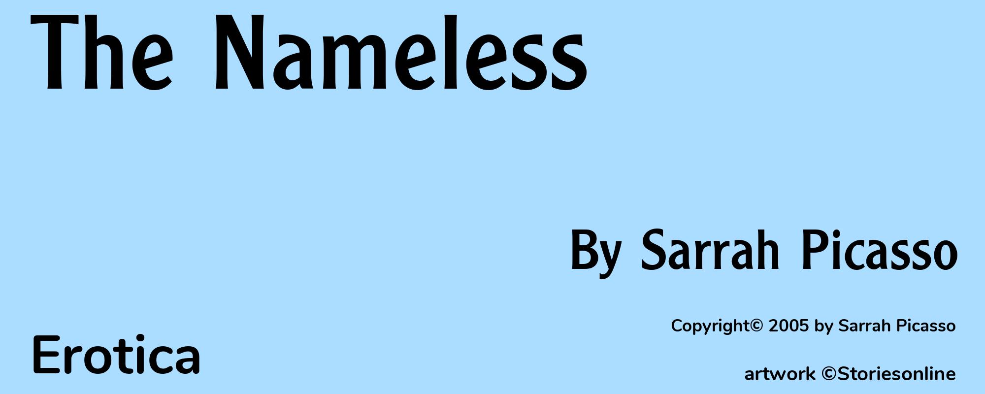 The Nameless - Cover