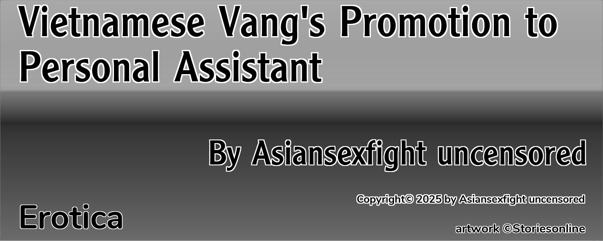 Vietnamese Vang's Promotion to Personal Assistant - Cover