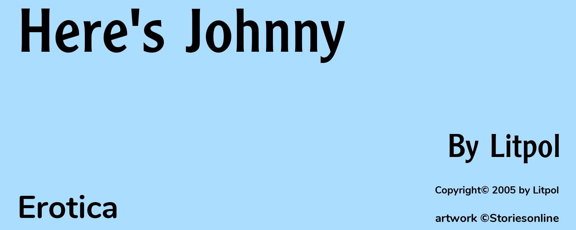 Here's Johnny - Cover