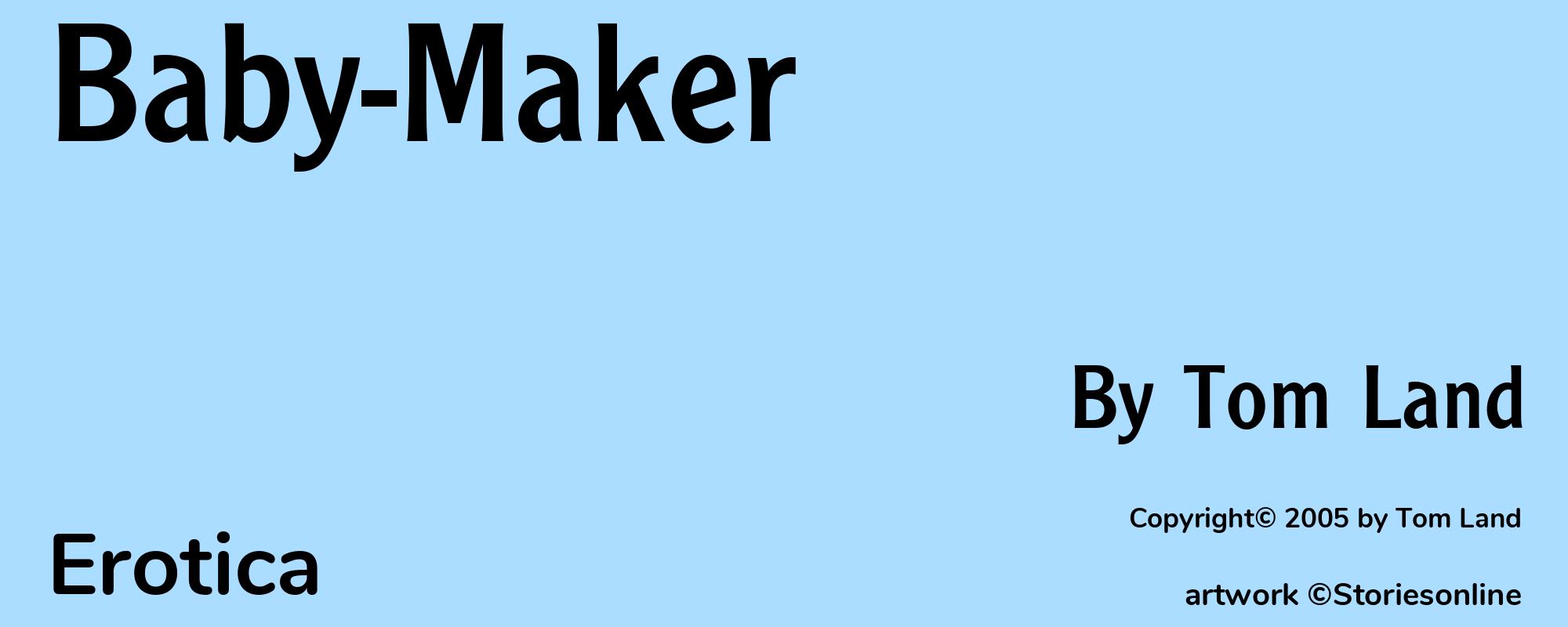 Baby-Maker - Cover