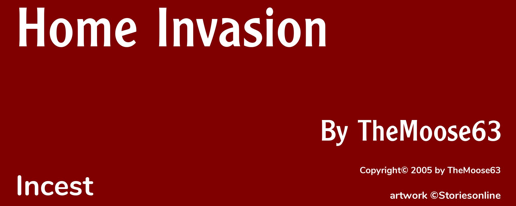 Home Invasion - Cover