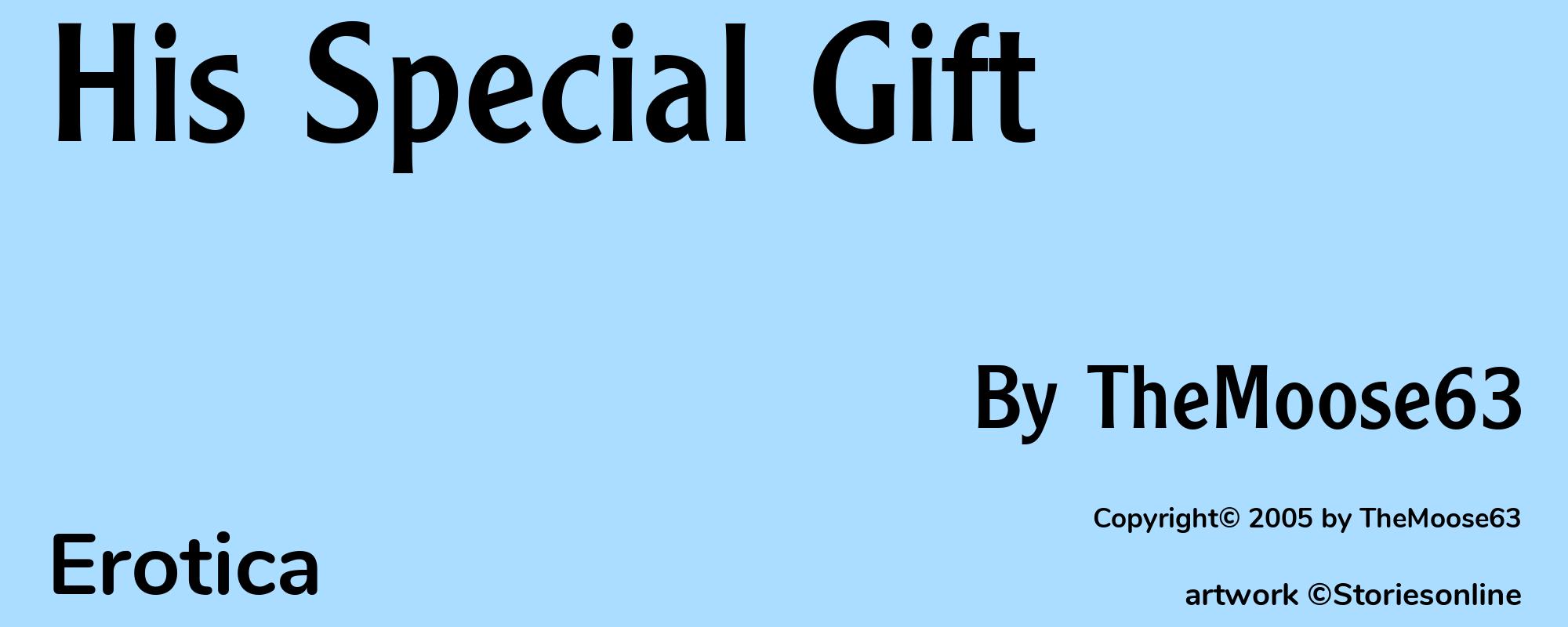 His Special Gift - Cover