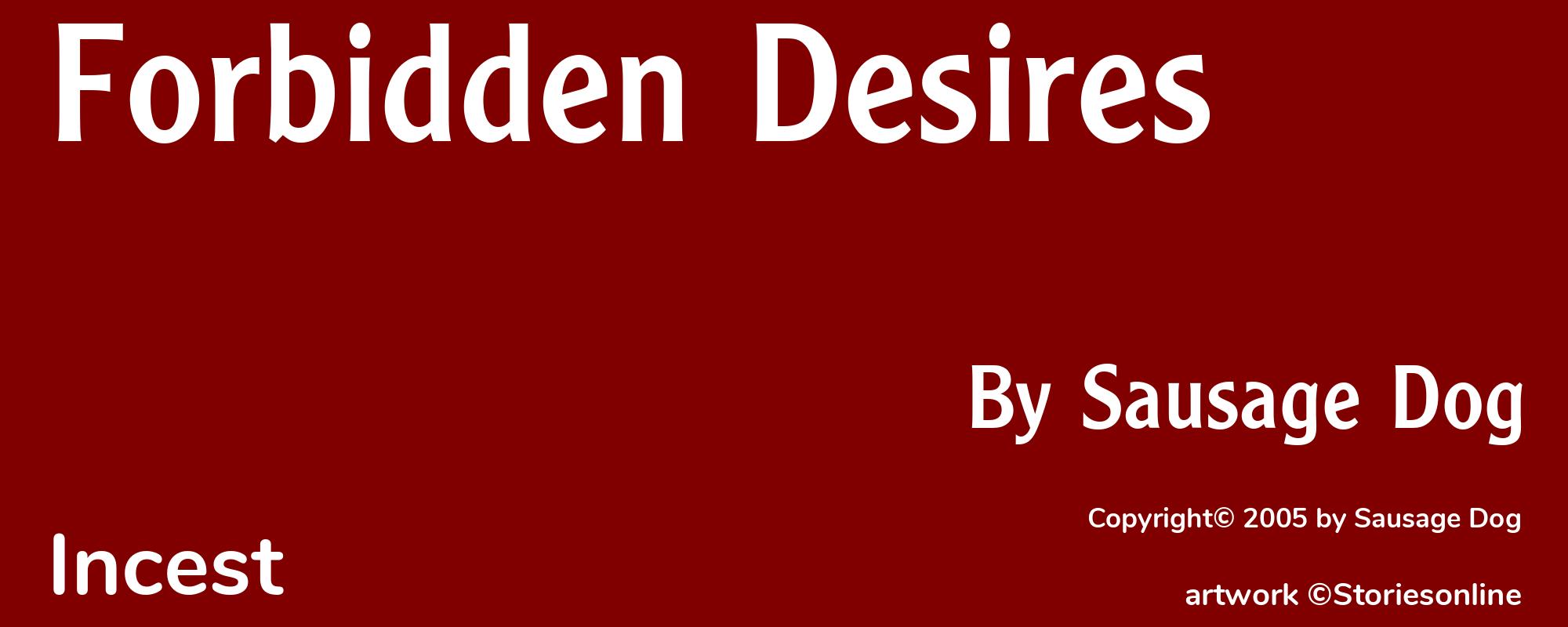 Forbidden Desires - Cover
