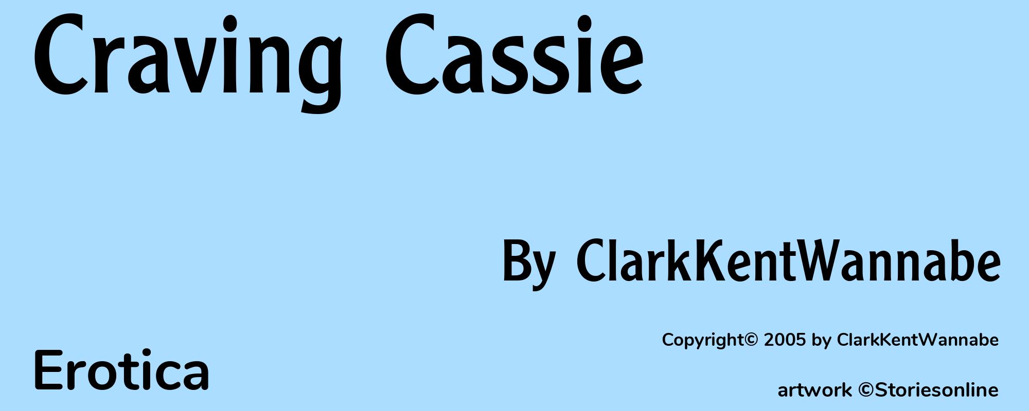 Craving Cassie - Cover