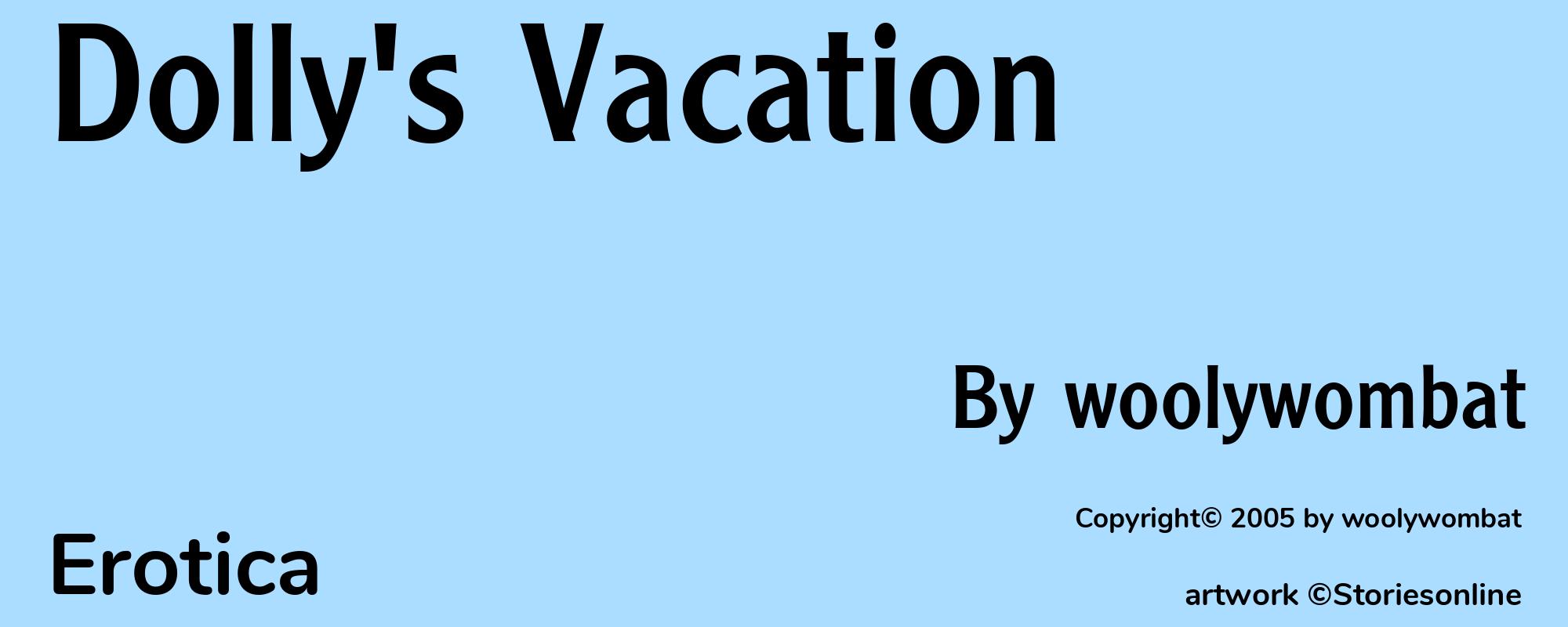 Dolly's Vacation - Cover