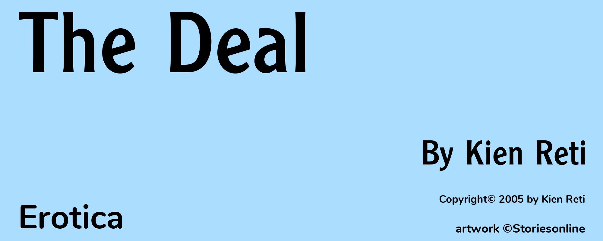 The Deal - Cover