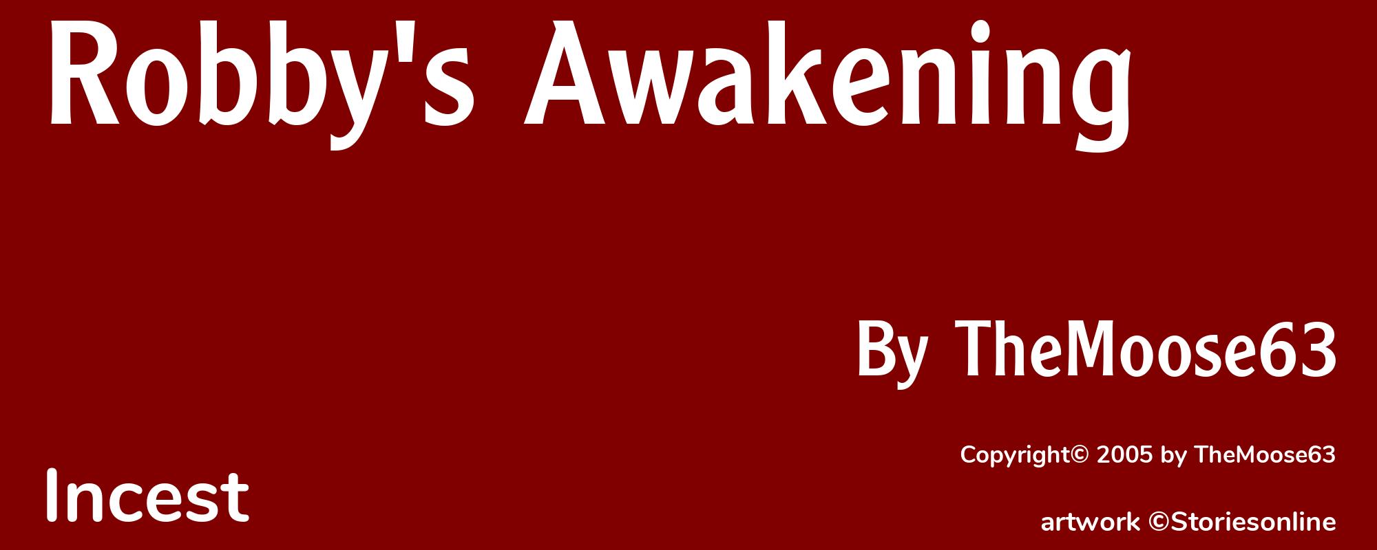 Robby's Awakening - Cover