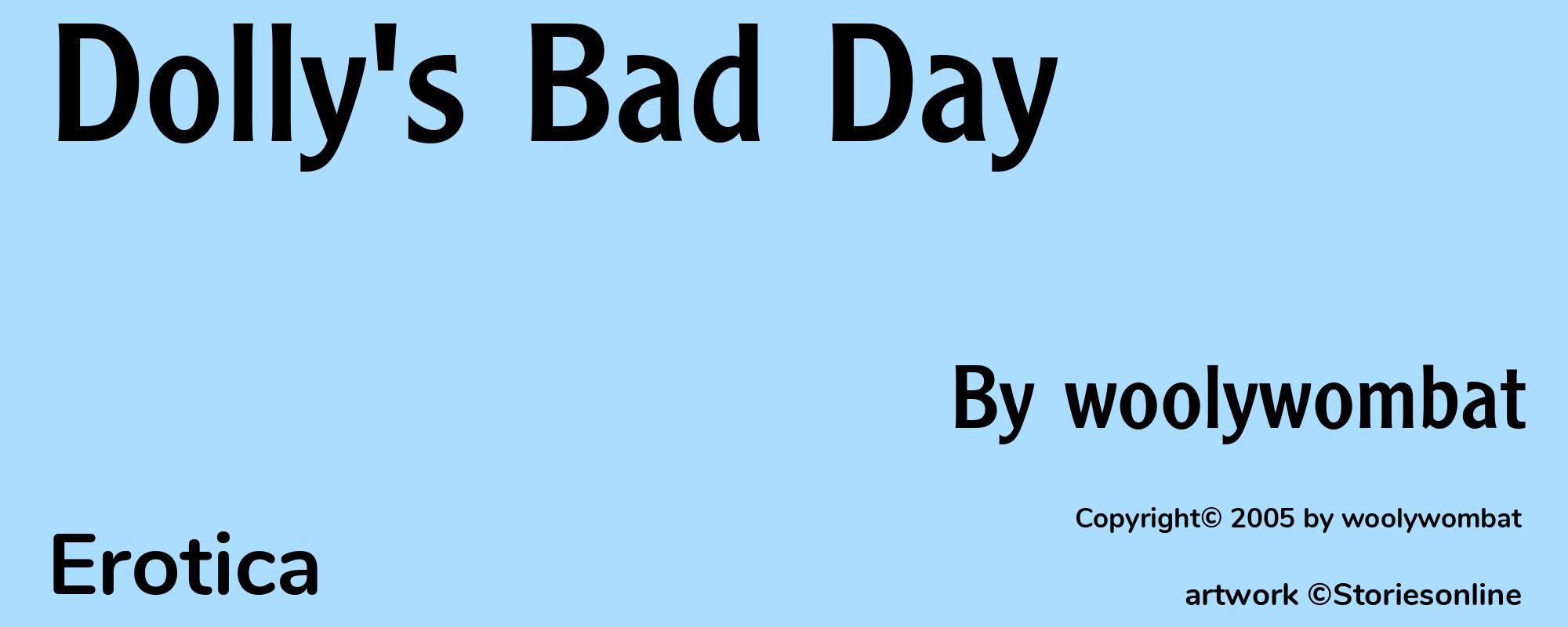 Dolly's Bad Day - Cover