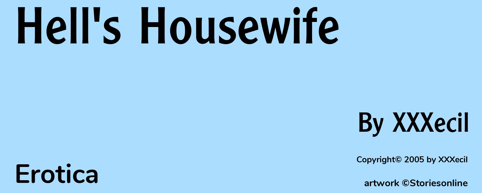Hell's Housewife - Cover