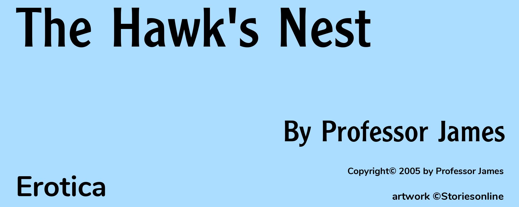 The Hawk's Nest - Cover