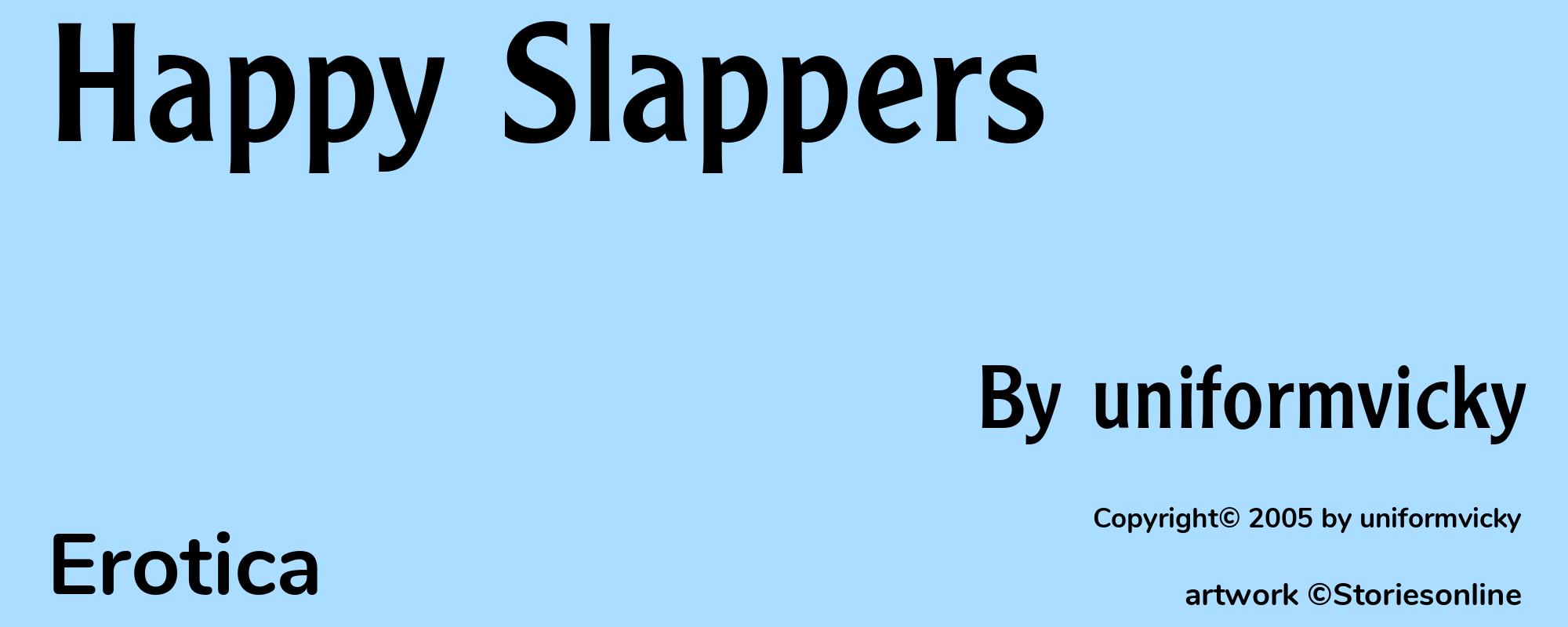 Happy Slappers - Cover