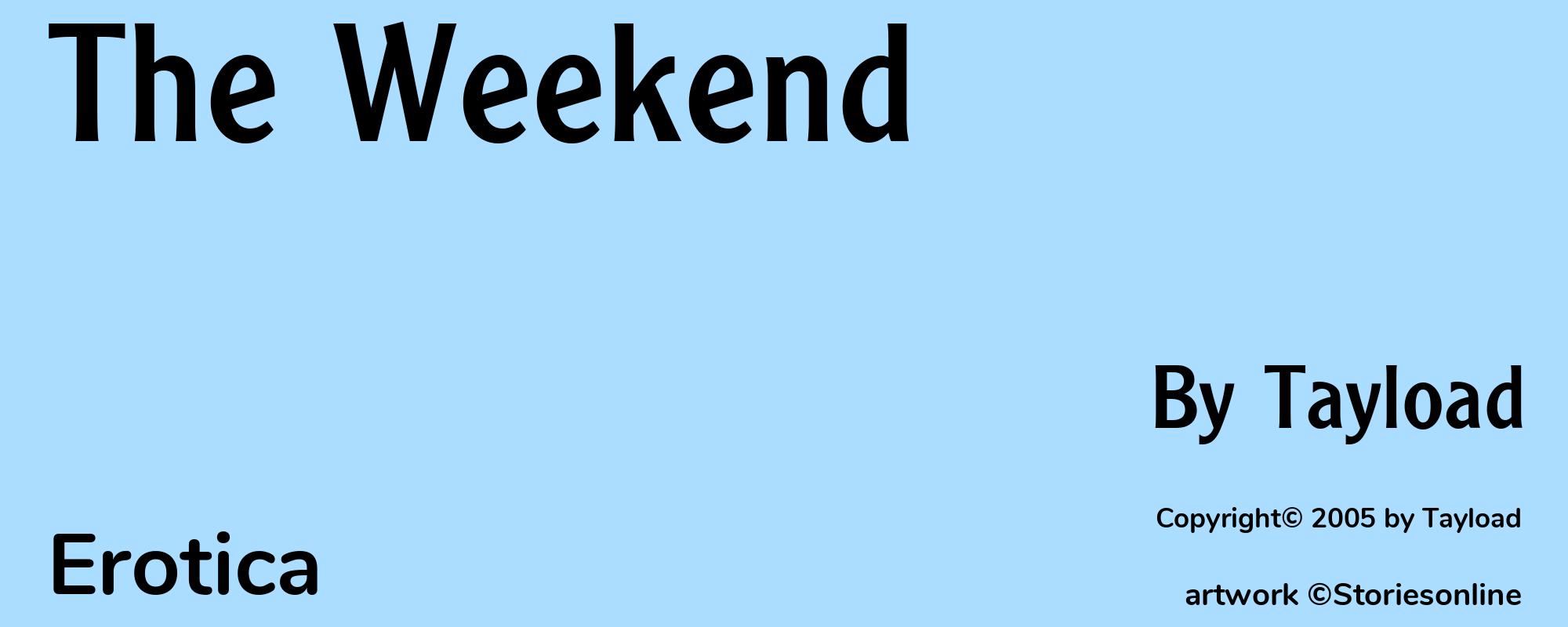 The Weekend - Cover