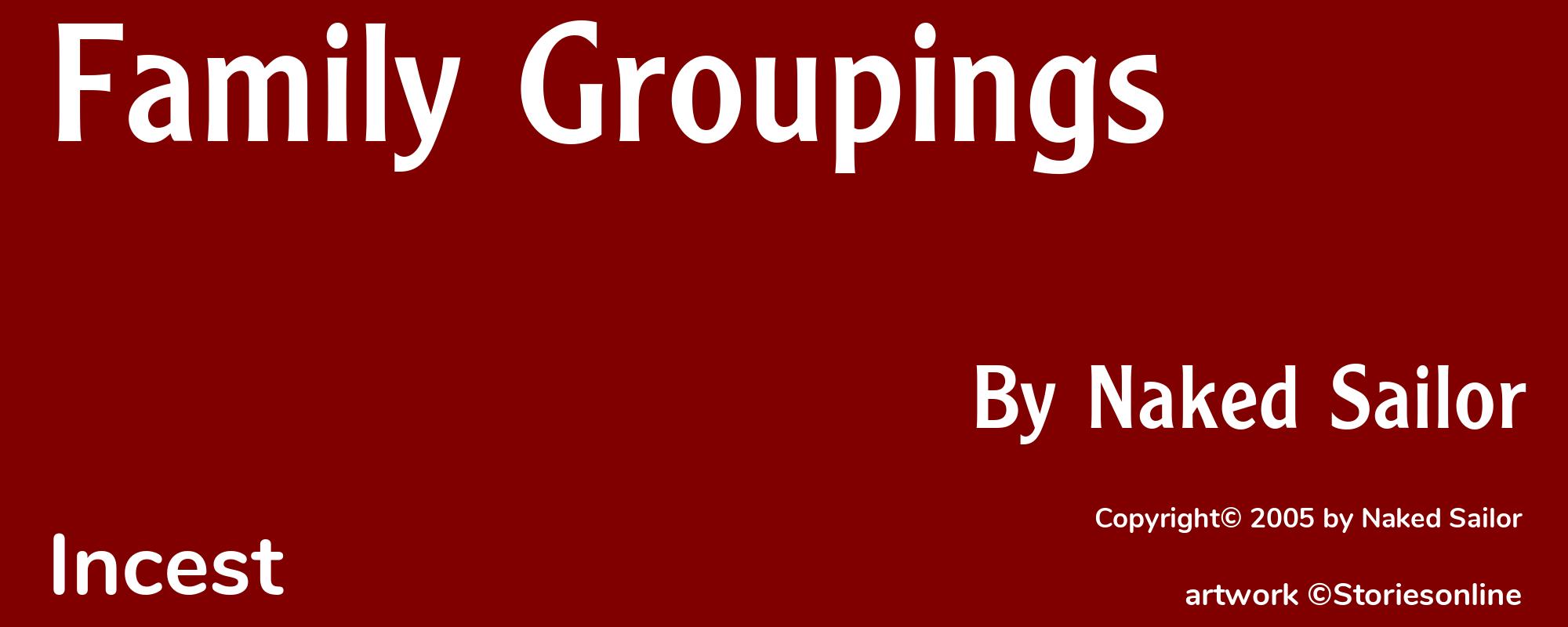 Family Groupings - Cover