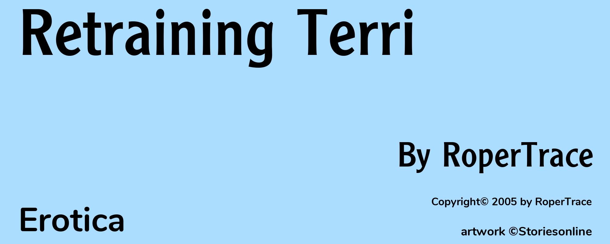Retraining Terri - Cover