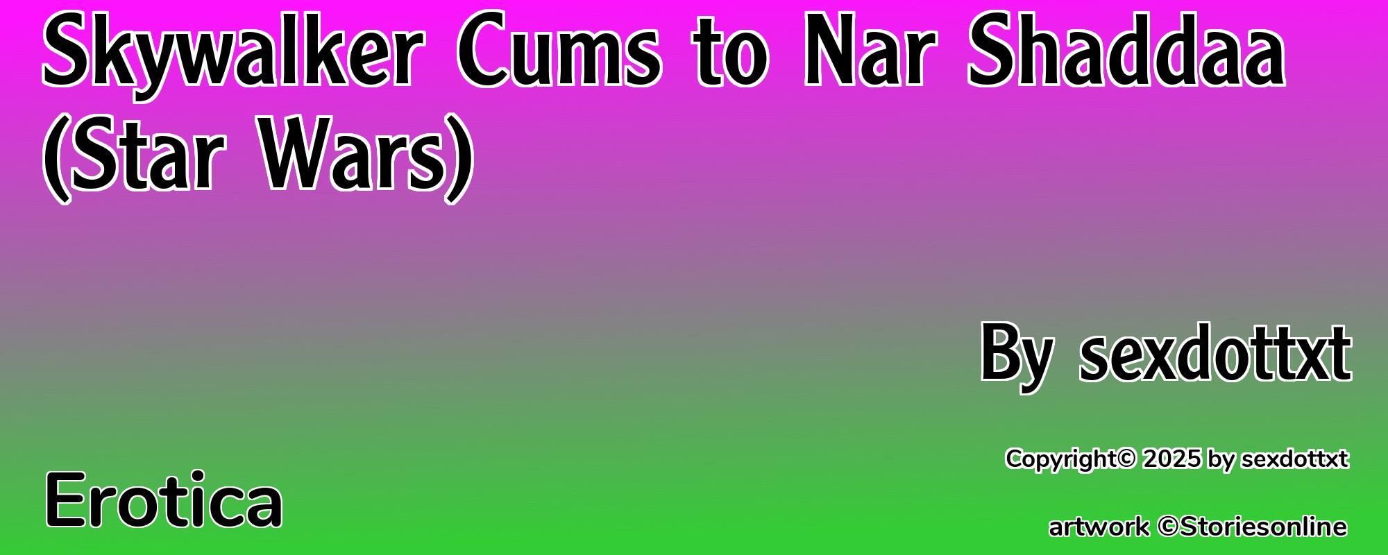 Skywalker Cums to Nar Shaddaa (Star Wars) - Cover