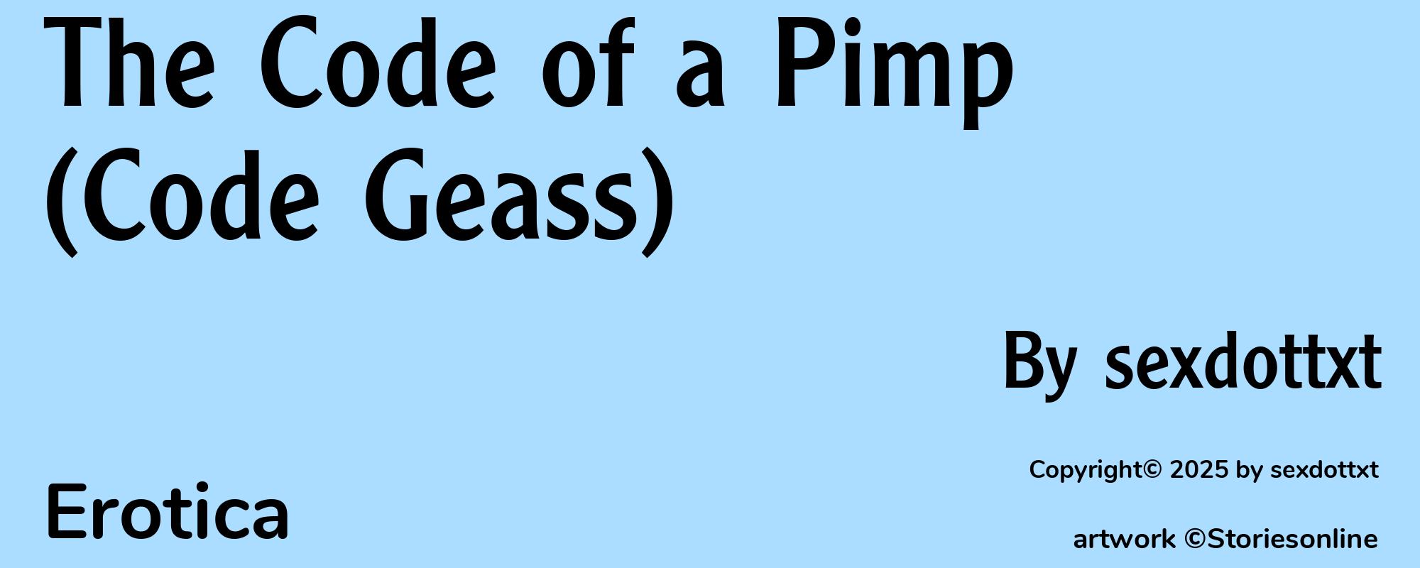 The Code of a Pimp (Code Geass) - Cover