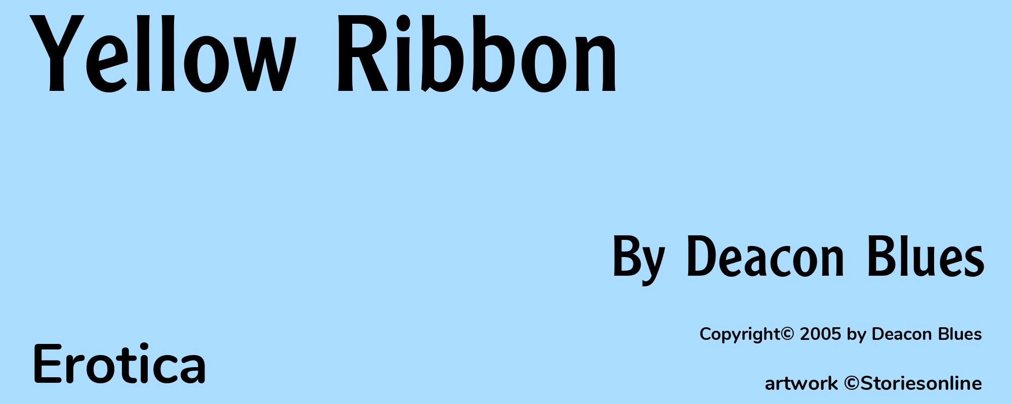 Yellow Ribbon - Cover