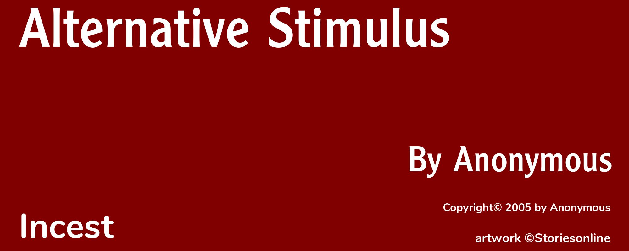 Alternative Stimulus - Cover