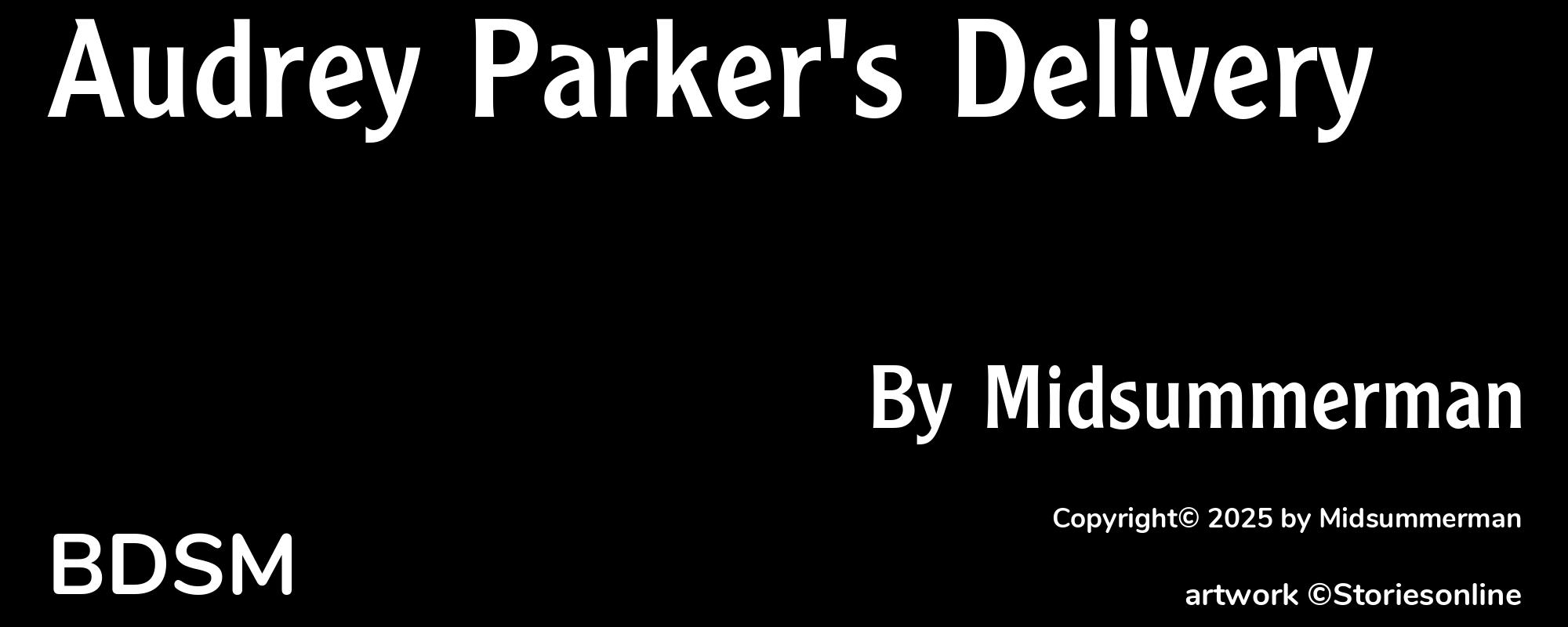 Audrey Parker's Delivery - Cover