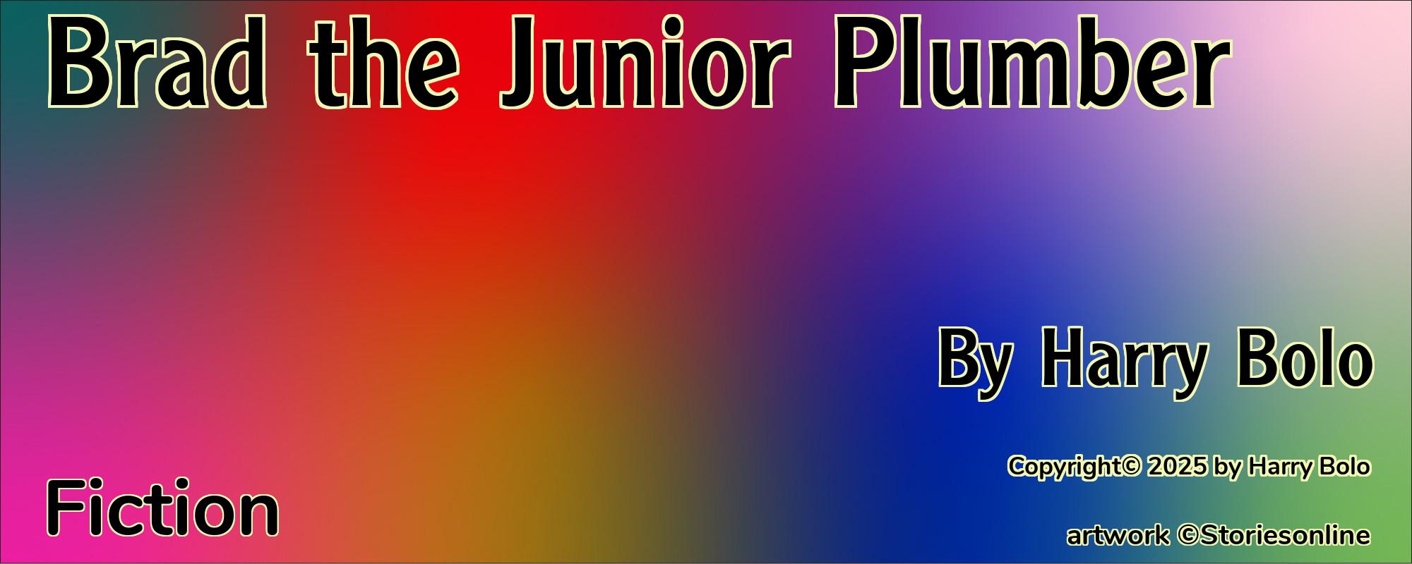 Brad the Junior Plumber - Cover