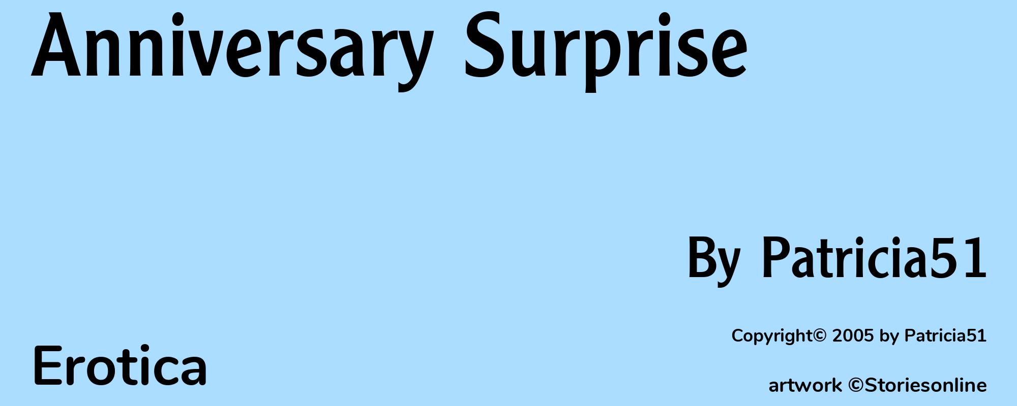 Anniversary Surprise - Cover