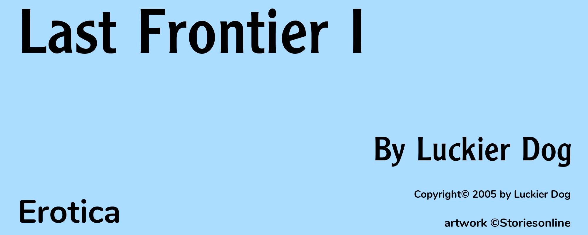 Last Frontier I - Cover