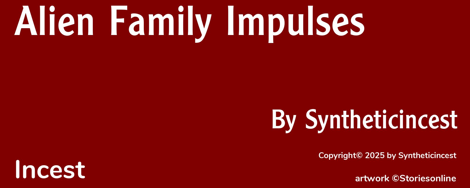 Alien Family Impulses - Cover