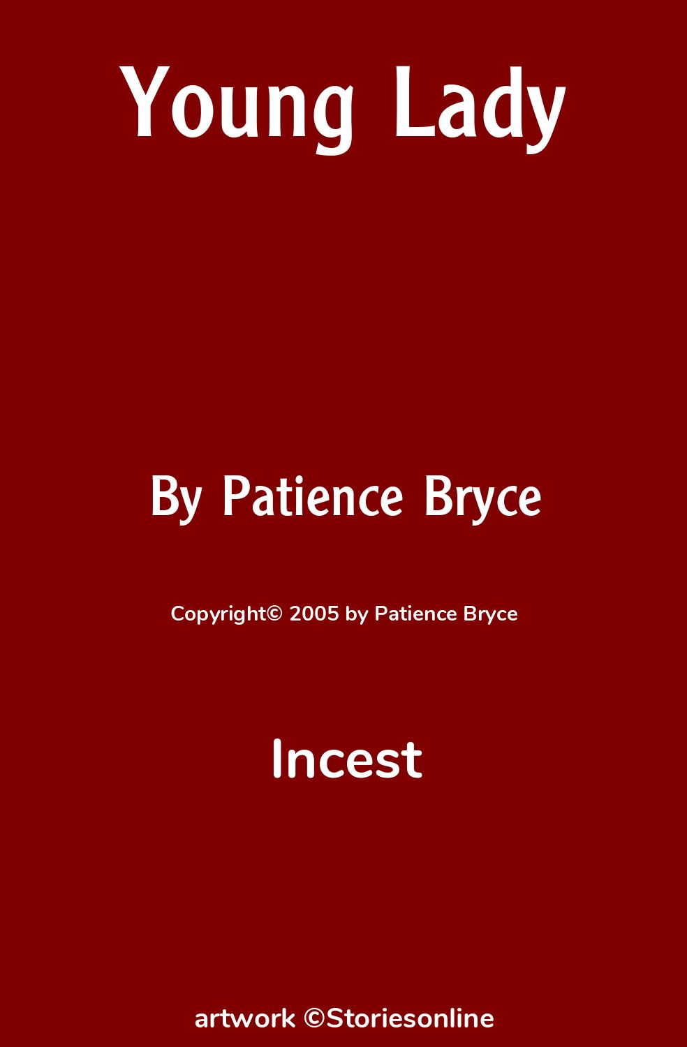 Young Lady Incest Sex Story 