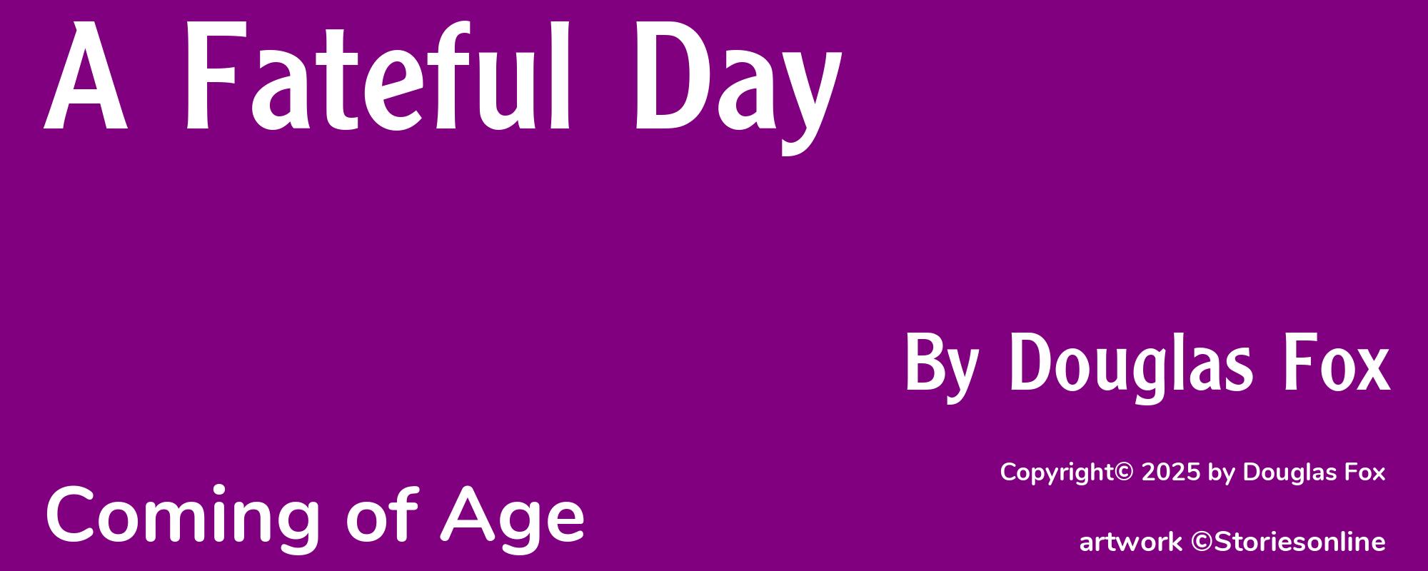 A Fateful Day - Cover