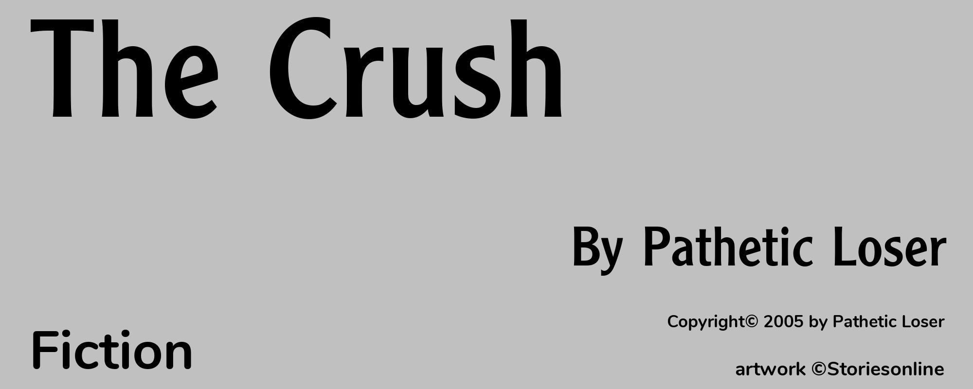 The Crush - Cover