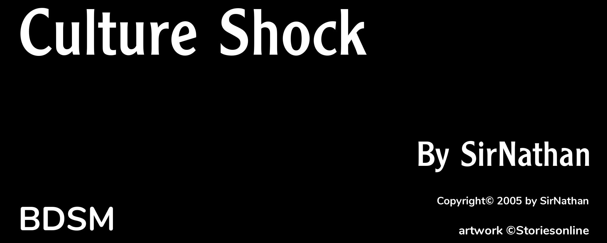 Culture Shock - Cover