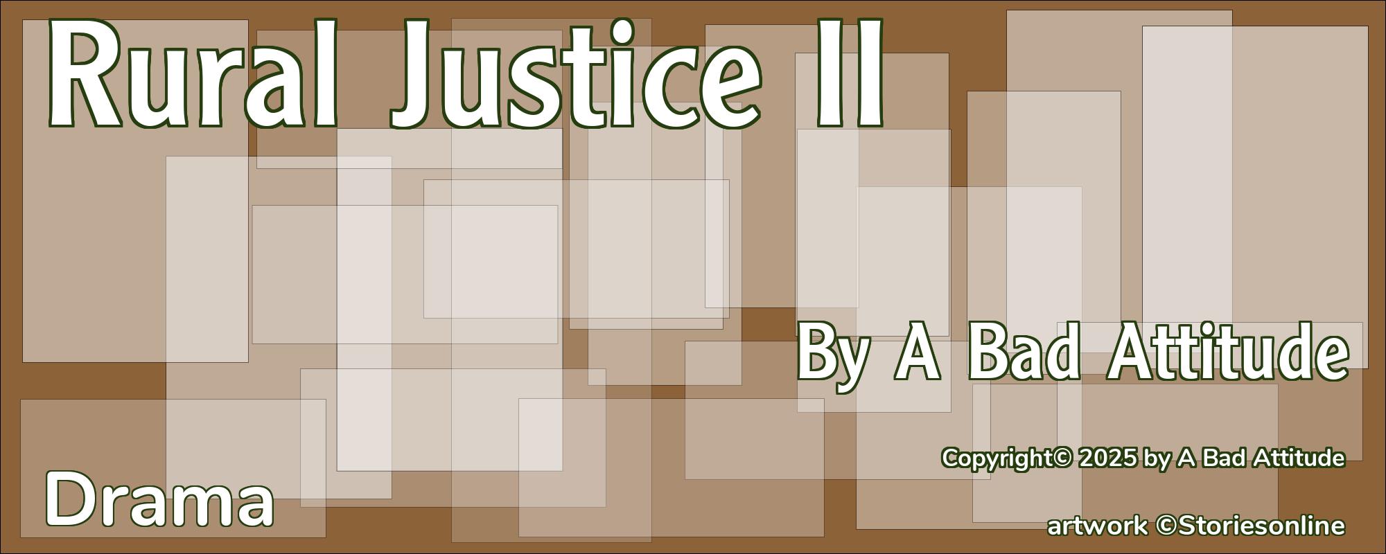 Rural Justice II - Cover