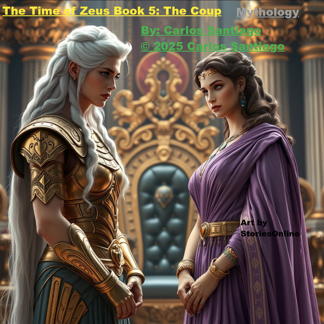 The Time of Zeus Book 5: the Coup - Cover