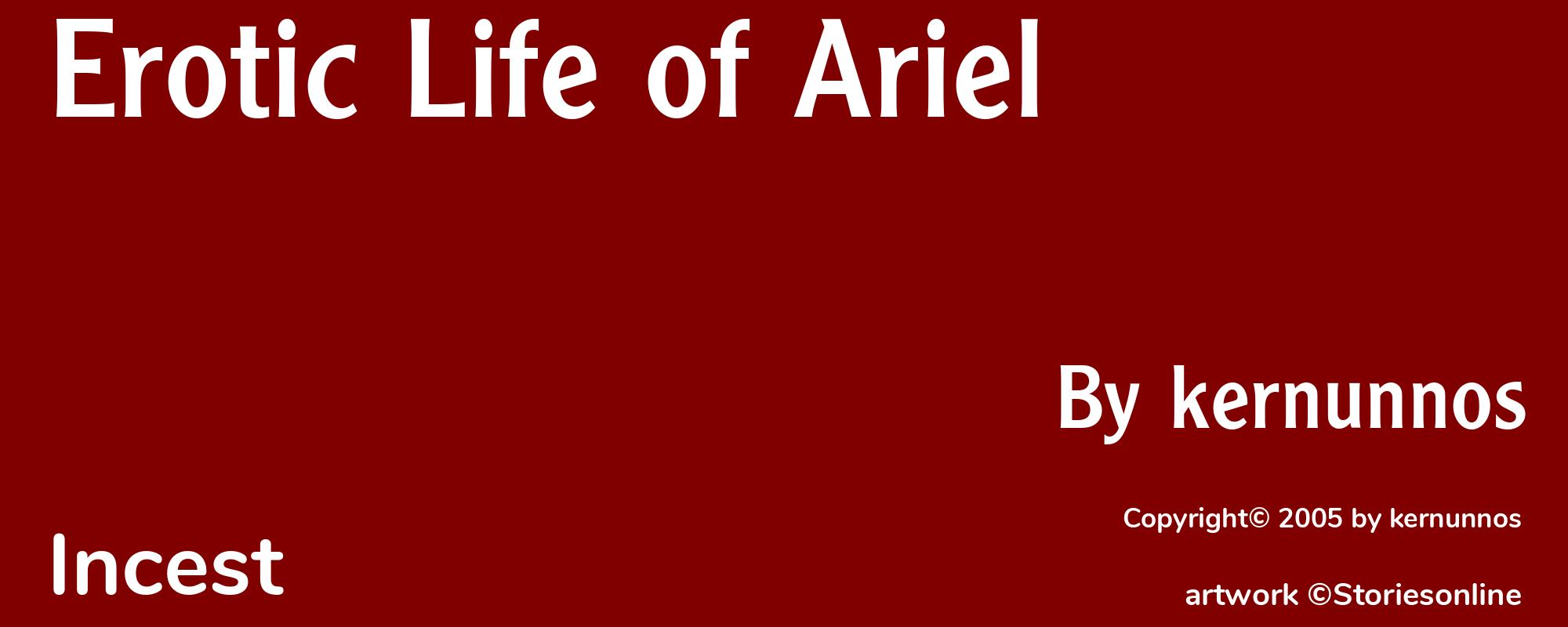 Erotic Life of Ariel - Cover