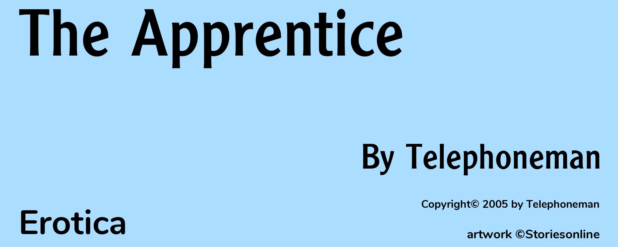 The Apprentice - Cover