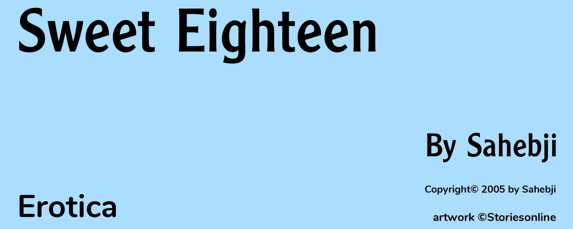 Sweet Eighteen - Cover