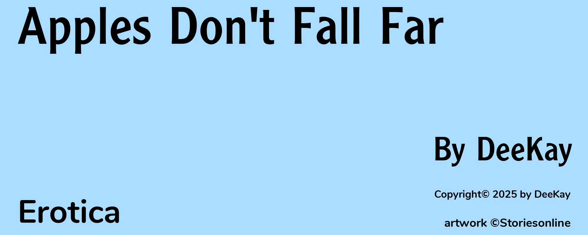 Apples Don't Fall Far - Cover