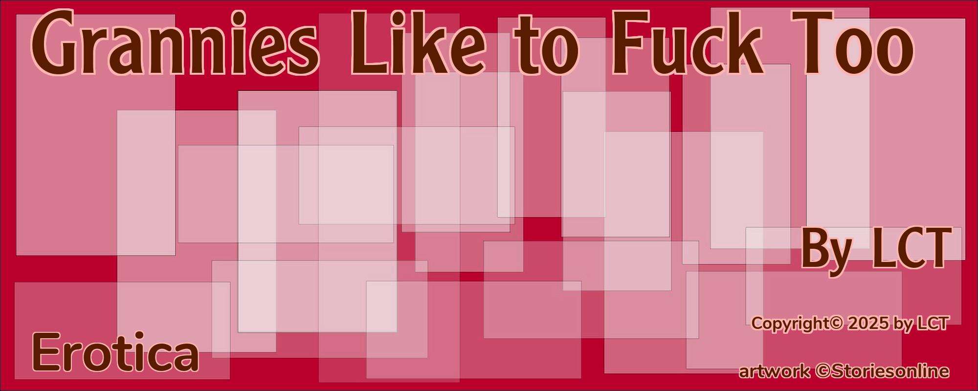 Grannies Like to Fuck Too - Cover