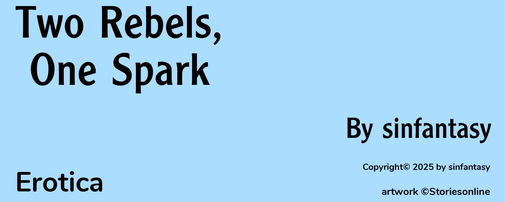 Two Rebels, One Spark - Cover