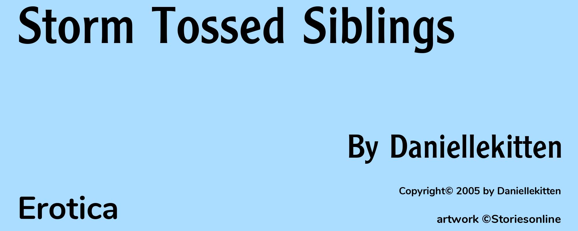 Storm Tossed Siblings - Cover