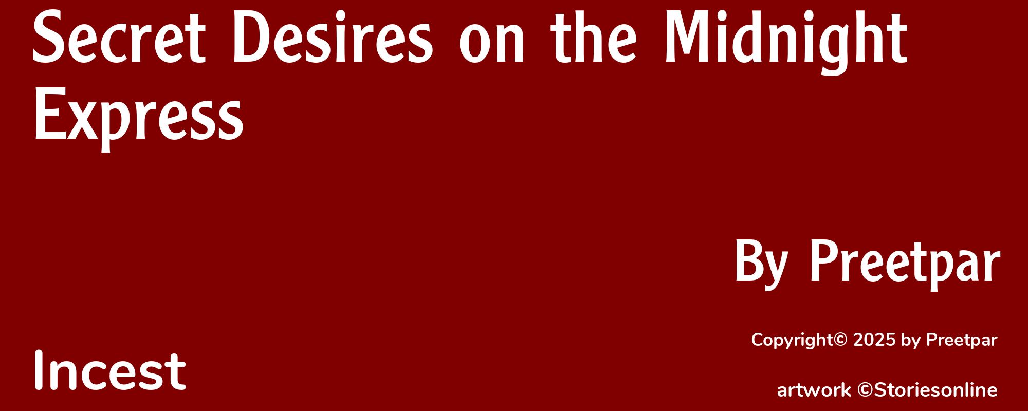 Secret Desires on the Midnight Express - Cover