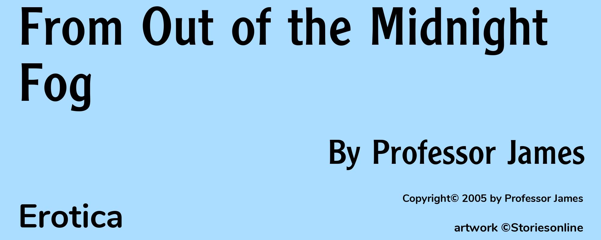 From Out of the Midnight Fog - Cover